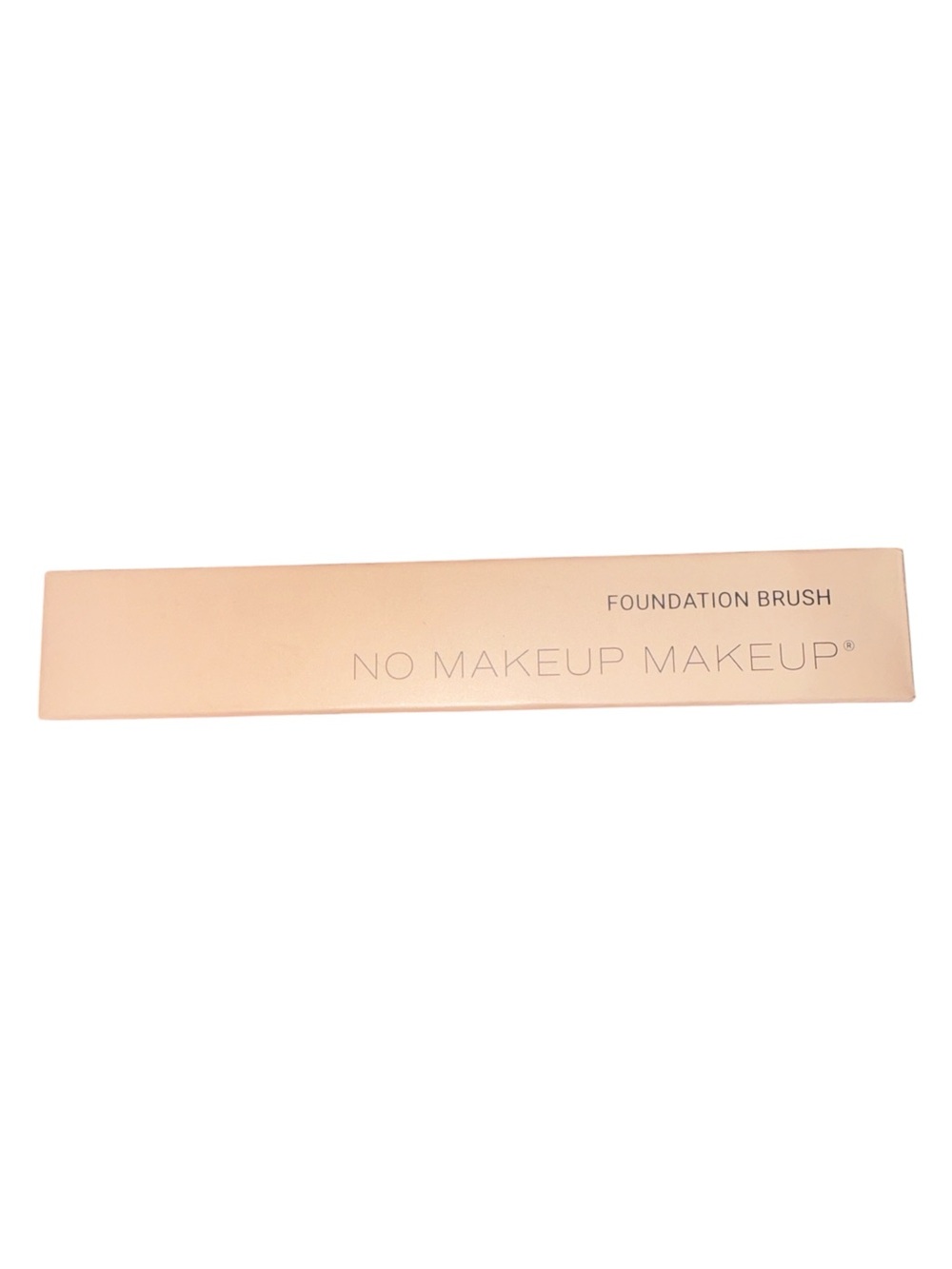 No Makeup Makeup- Foundation Brush